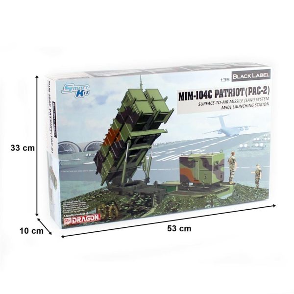 1/35 MIM-104C Patriot Füze Sistemi M901 Maketi, Dragon 3604 - Görsel 5