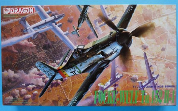 1/72 Focke-Wulf Ta152H-1 Savaş Uçağı Maketi, Dragon 5008