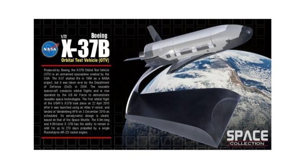 1/72 Boeing X-37B Orbital Test Aracı Maketi, Dragon 50377 - Görsel 3