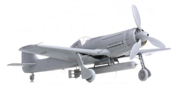 1/48 Focke-Wulf TA 152C-1/R14 Savaş Uçağı Maketi, Dragon 5573 - Görsel 2