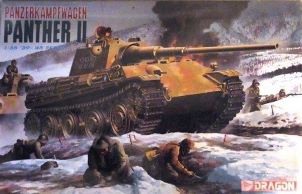 1/35 Panzerkampwagen Panther II Tankı Maketi, Dragon 6027