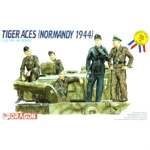 1/35 Tiger Aces (Normandy 1944) Asker Figür Maketi, Dragon 6028