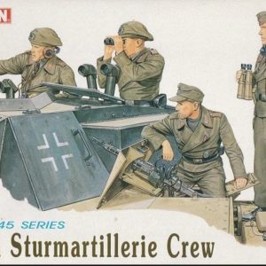 1/35 Alman Sturmartillerie Mürettebatı Asker Figür Maket Seti, Dragon 6029