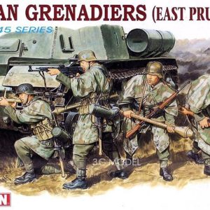 1/35 Alman Grenadiers (Doğu Prusya 1945) Asker Figür Maketi, Dragon 6057