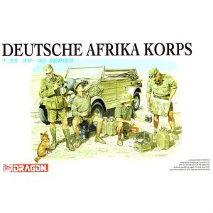1/35 Deutsche Afrika Korps Figür Maket Seti, Dragon 6063