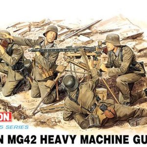 1/35 Alman MG42 Ağır Makineli Tüfek Takımı Asker Figür Maketi, Dragon 6064