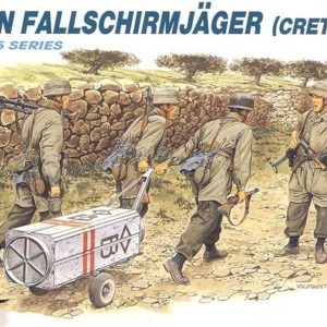 1/35 Alman Paraşütçü Asker Figür Maket Seti Crete 1941, Dragon 6070