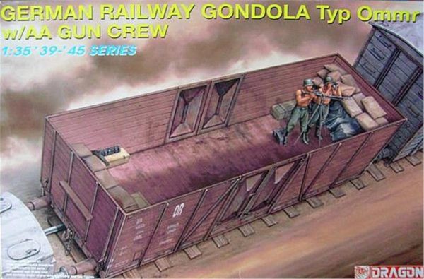 1/35 Alman Demiryolu Açık Yük Vagonu Maketi, Dragon 6086