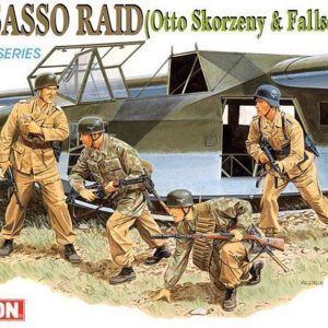 1/35 Gran Sasso Baskını Asker Figür Maketi, Dragon 6094