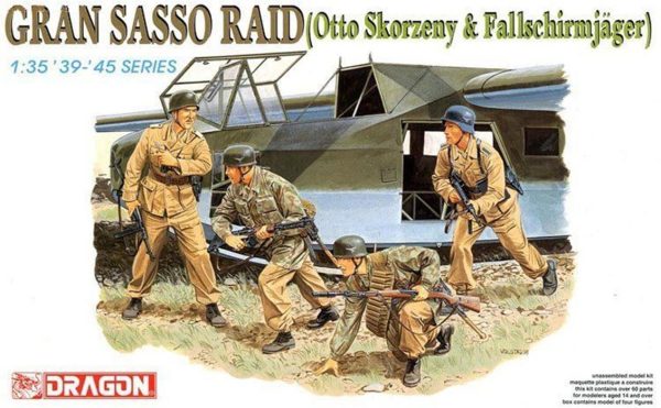 1/35 Gran Sasso Baskını Asker Figür Maketi, Dragon 6094