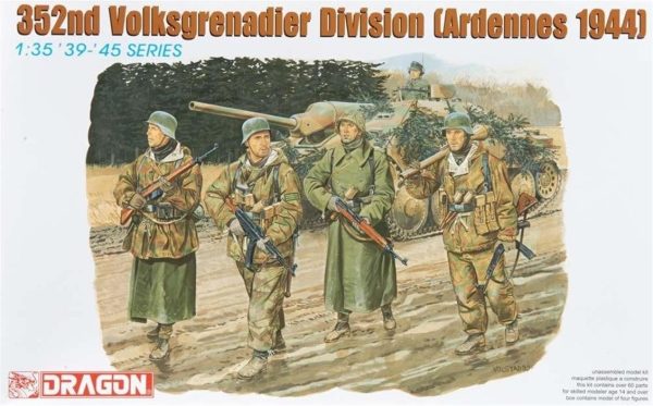 1/35 352.Volksgrenadier Tümeni (Ardennes 1944) Asker Figür Maketi, Dragon 6115