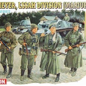 1/35 ''Panzer'' Meyer LSSAH Tümeni Asker Figür Maket Seti Mariupol 1941, Dragon 6116
