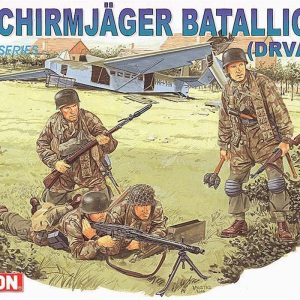 1/35 500 Askerli Paraşütçü Taburu (Drvar 1944) Asker Figür Maketi, Dragon 6145