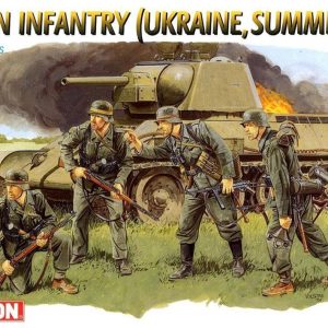 1/35 Alman Piyade Asker Figür Maket Seti Ukrayna Yaz 1943, Dragon 6153