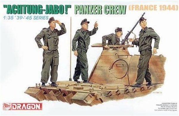 1/35 (Achtung-Jabo!) Tank Mürettebatı (Fransa 1944) Asker Figür Maketi, Dragon 6191