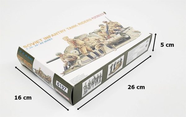 1/35 Sovyet Tank Sürücü Asker Figür Maketi, Dragon 6197 - Görsel 3