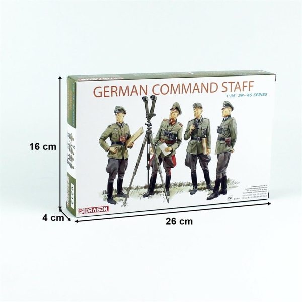 1/35 Alman Komutan Figür (1939-45) Maketi, Dragon 6213 - Görsel 4