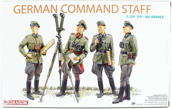 1/35 Alman Komutan Figür (1939-45) Maketi, Dragon 6213