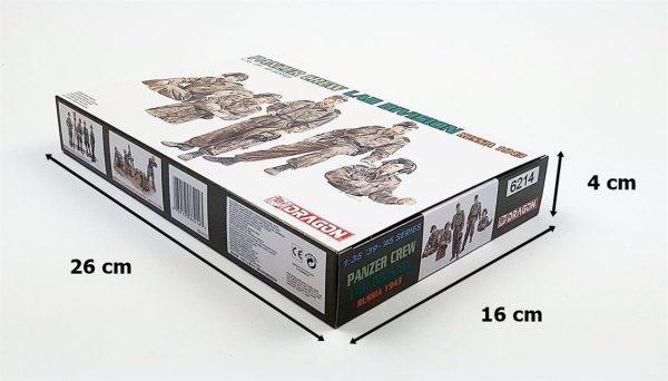 1/35 Tank Mürettebatı LAH Bölüğü (Rusya 1943) Asker Figür Maketi, Dragon 6214 - Görsel 3