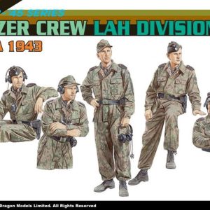1/35 Tank Mürettebatı LAH Bölüğü (Rusya 1943) Asker Figür Maketi, Dragon 6214