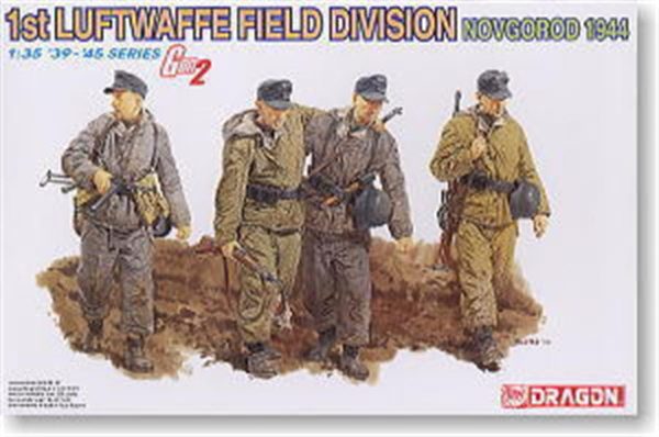 1/35 1.Luftwaffe Piyade Tümeni (Novgorod 1944) Asker Figür Maketi, Dragon 6274