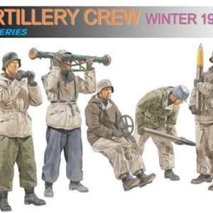 1/35 Flak Topçu Mürettebatı (Kış 1943-45) Asker Figür Maketi, Dragon 6275