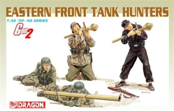 1/35 Doğu Ön Cephe Tank Avcıları Asker Figür Maketi, Dragon 6279