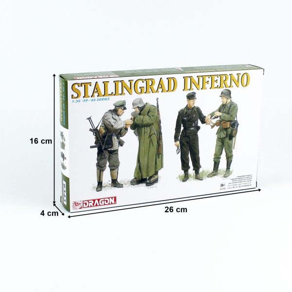 1/35 Stalingadr Cehennemi Asker Figür Maketi, Dragon 6343 - Görsel 4