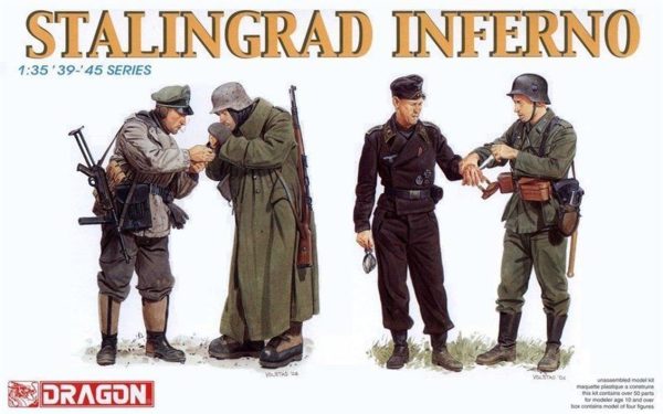 1/35 Stalingadr Cehennemi Asker Figür Maketi, Dragon 6343