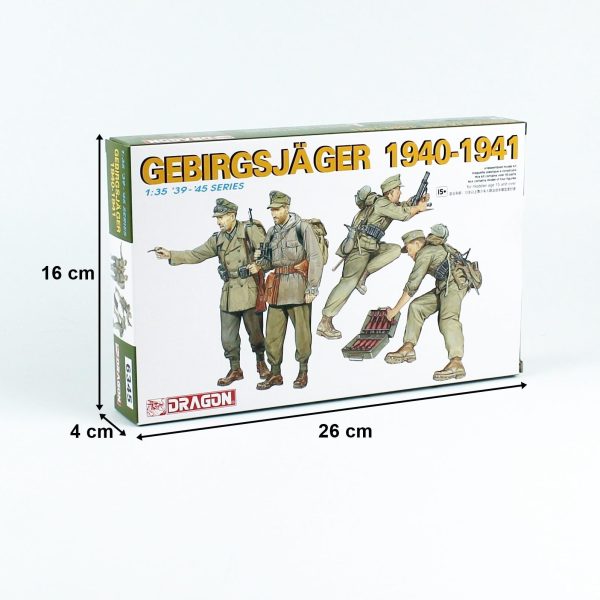 1/35 Dağ Komandoları 1940/41 Maketi, Dragon 6345 - Görsel 4