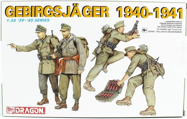 1/35 Dağ Komandoları 1940/41 Maketi, Dragon 6345