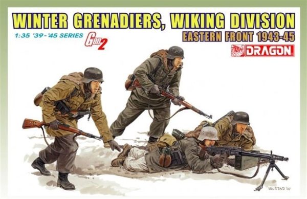 1/35 Kış Bombacıları (Viking Tümeni) Asker Figür Maketi, Dragon 6372