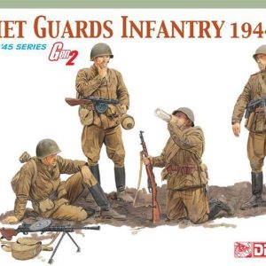 1/35 Sovyet Muhafızlar (1944-45) Piyade Askeri Figür Maketi, Dragon 6376