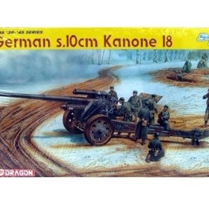 1/35 Alman s.10cm Kanone 18 Obüs Topu Maketi, Dragon 6411