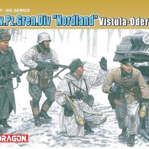 1/35 11.Frw.Pz.Bombacı Timi (Nordland) Asker Figür Maketi, Dragon 6455