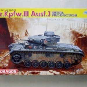 1/35 Pz.Kpfw.III Ausf.J Tankı Maketi, Dragon 6463