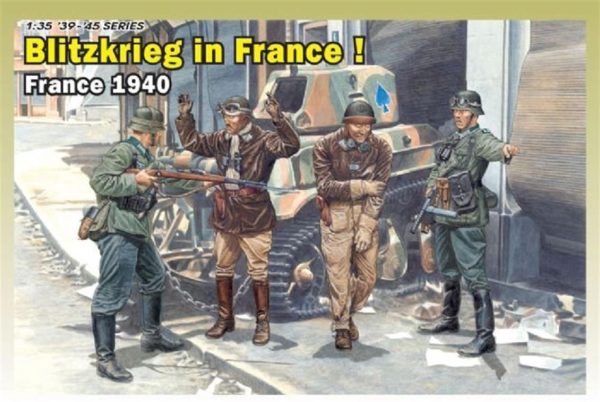 1/35 Blitzkrieg (Fransa 1940) Asker Figür Maketi, Dragon 6478