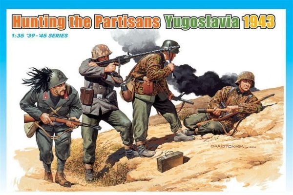 1/35 Partizan Avı (Yugoslavya 1943) Asker Figür Maketi, Dragon 6491
