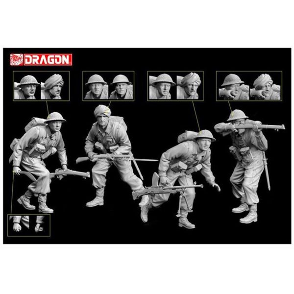 1/35 Monte Cassino Müttefik Taarruzu Figür Maketi, Dragon 6515 - Görsel 2