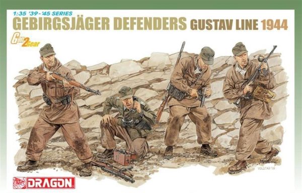 1/35 Gebirgsjager (Gustav Hattı 1944) Asker Figür Maketi, Dragon 6517