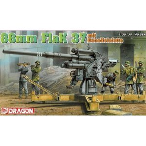 1/35 8.8cm FlaK 37 Tanksavar/Uçaksavar Topu Maketi, Dragon 6523