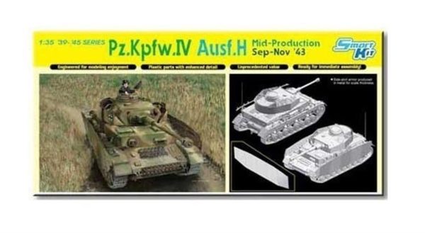 1/35 Pz.Kpfw.IV Ausf.H Tankı Maketi, Dragon 6526