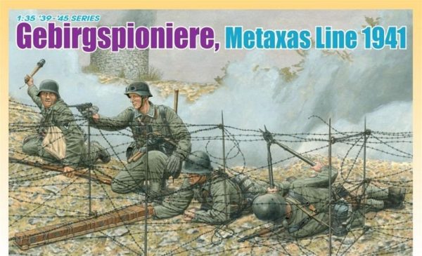 1/35 Gebirgspioniere (Metaxas Hattı 1941) Asker Figür Maketi, Dragon 6538