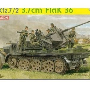 1/35 Sd.Kfz.7/2 3.7cm FlaK 36 Uçaksavar Kamyonu Maketi, Dragon 6541
