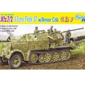 1/35 Sd.Kfz.7/2 3.7cm FlaK 37 Uçaksavar Kamyonu Maketi, Dragon 6542