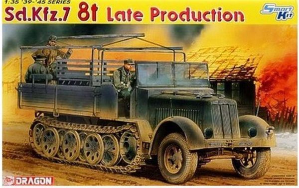 1/35 Sd.Kfz.7 8T Yarı Paletli Kamyon Maketi, Dragon 6562