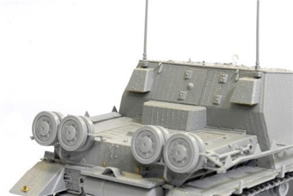 1/35 Sd.Kfz.166 Stu.Pz.IV (Brummbar) Obüs Topu Maketi, Dragon 6596 - Görsel 4
