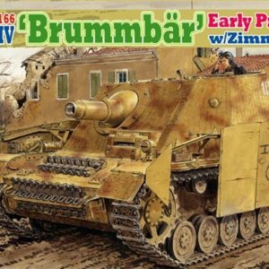 1/35 Sd.Kfz.166 Stu.Pz.IV (Brummbar) Obüs Topu Maketi, Dragon 6596