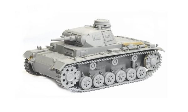 1/35 Pz.Kpfw.III Ausf.E (Fransa 1940) Tankı Maketi, Dragon 6631 - Görsel 2