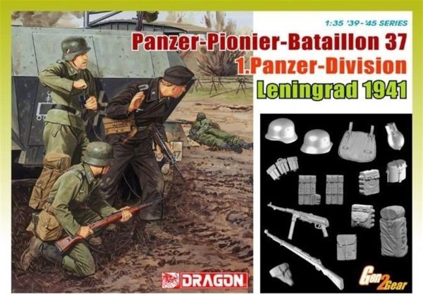 1/35 1.Panzer Tümeni Asker Figür Maketi, Dragon 6651